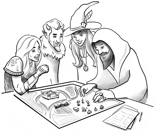 Having willing participants in bringing the game to life creates an immersive and enjoyable experience.